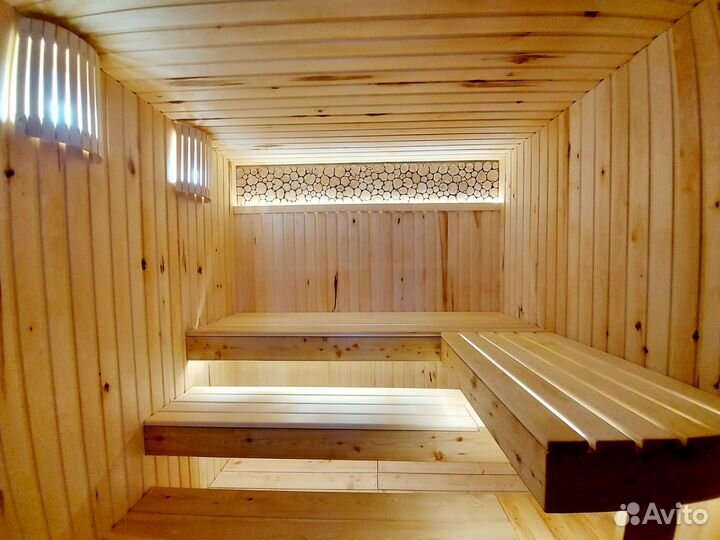 Русская баня на дровах