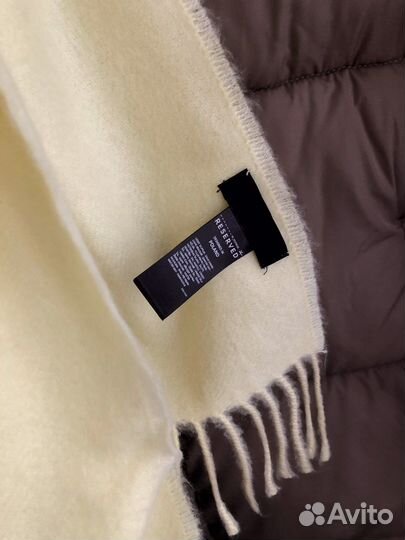 Шарф Reserved Eco Aware с бахромой