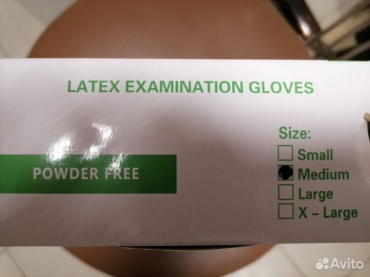 Перчатки винил и латекс