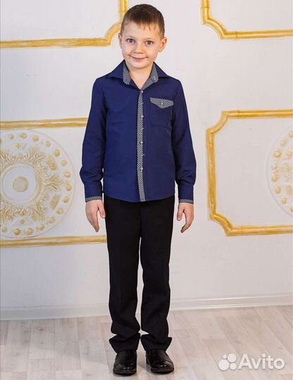 Рубашка для мальчика 152 новая
