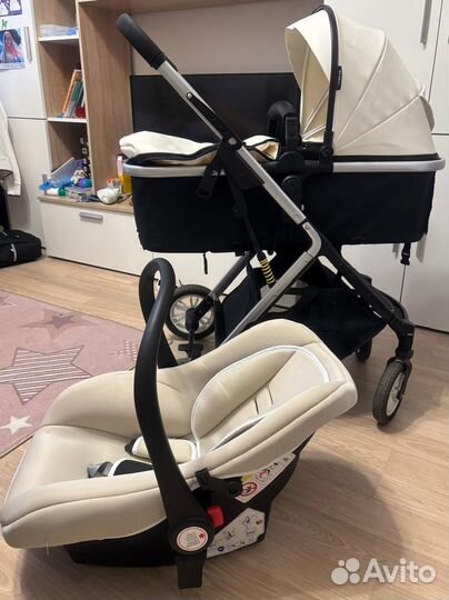 Коляска 3 в 1 бу