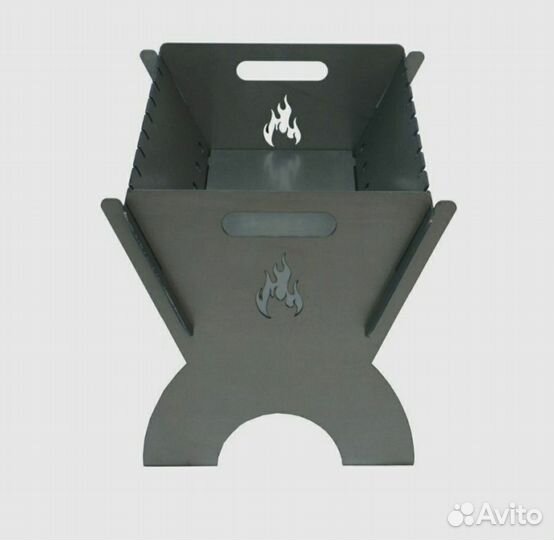 Мангал 3 мм разборный складной