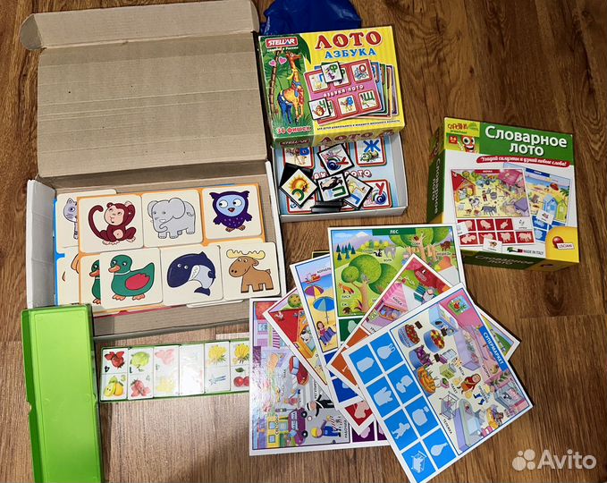 Детское лото домино