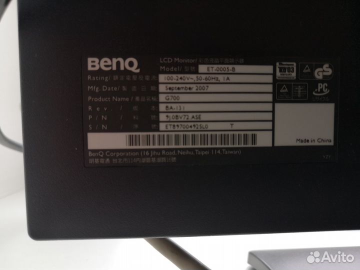 Монитор Benq