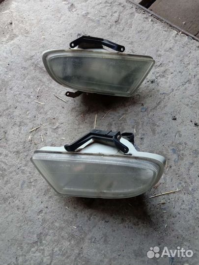 Противотуманки на hyundai accent