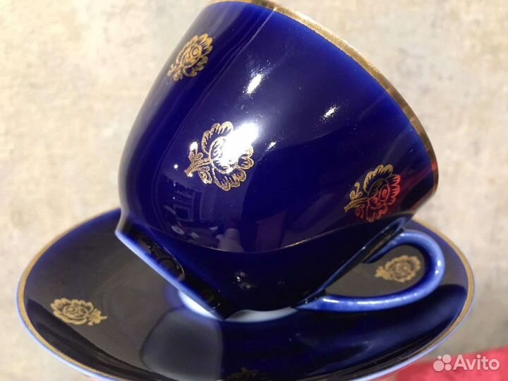 Чайные пары,кобальтовые,лфз,СССР