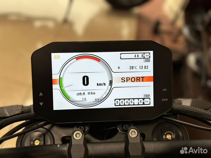 Электробайк Alrendo TS Bravo