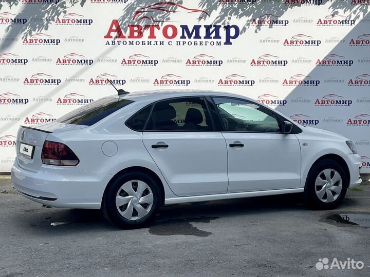 Volkswagen Polo 1.6 МТ, 2018, 136 000 км