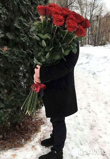 Букет роз 101 роза 51 роза