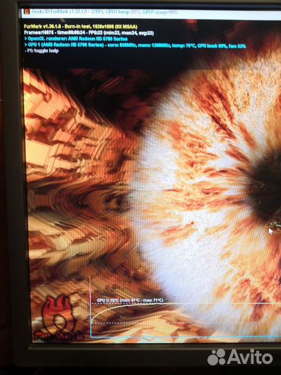 Видеокарта Radeon HD 5770 1GB gddr5 128bit