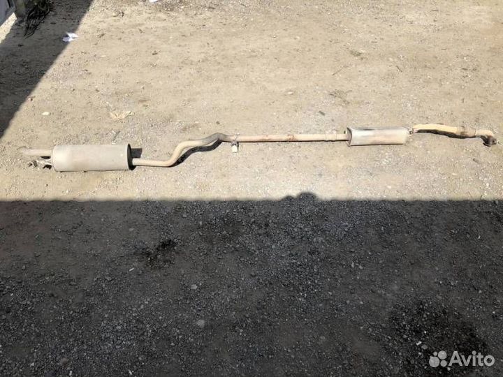 Глушитель основной Volkswagen Polo Sed RUS 2011