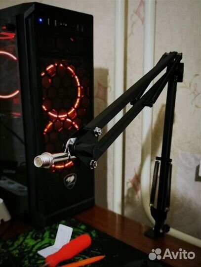 Пантограф стойка держатель кронштейн для микрофона