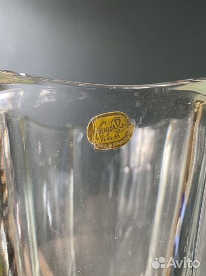 Ваза хрустальная