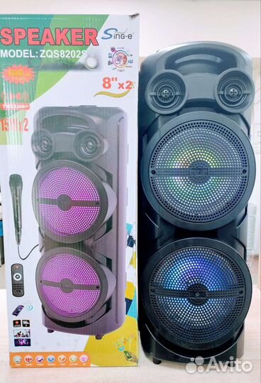 Колонка беспроводная BT-speaker ZQS-8202S