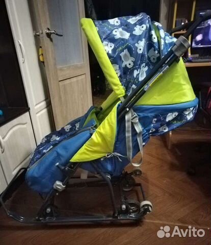 Коляска санки