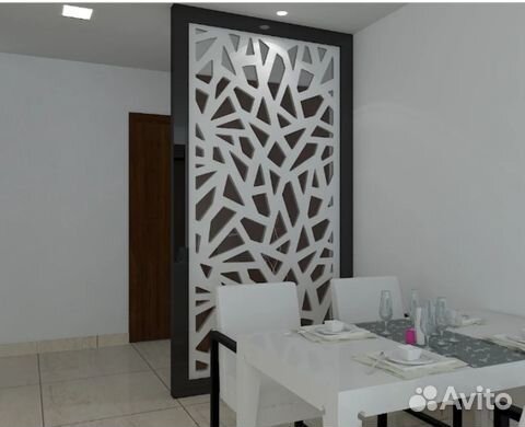 Резные перегородки, ширмы из фанеры, мдф