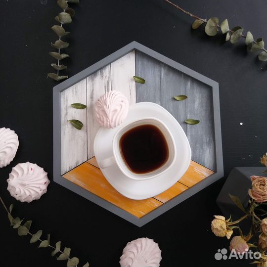 Поднос деревянный