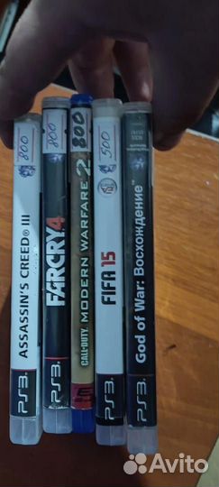 Диски на PlayStation 3