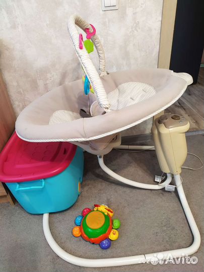 Электронные качели graco