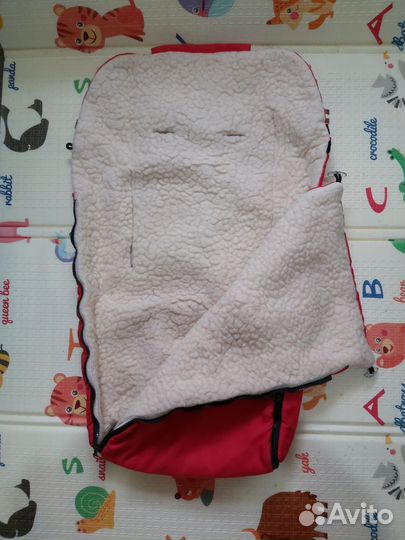 Зимний конверт в коляску (санки)