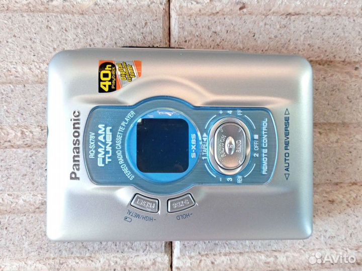 Кассетный плеер panasonic rq-sx78v Новый