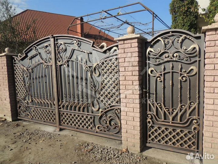 Кованные Ворота Калитки Ограждения