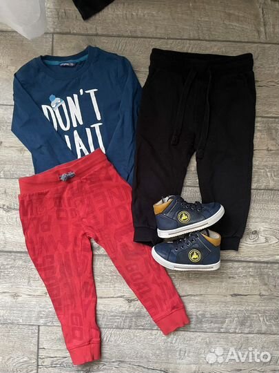 Вещи пакетом фирменные на мальчика 92-98