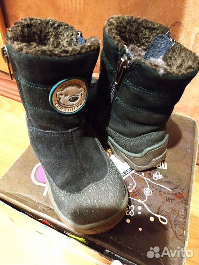 Сапоги детские зимние 16 см Лель