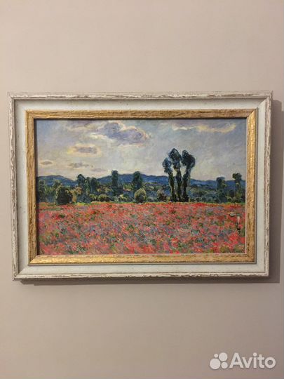 Репродукция Клод Моне Дама в саду