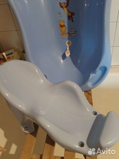 Ванночка для купания с горкой