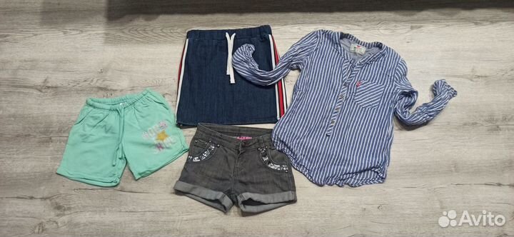 Пакет вещей на девочку 128-134