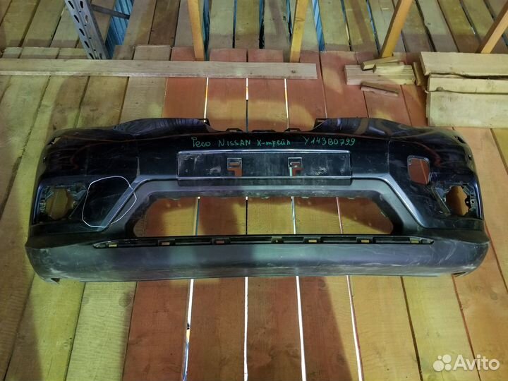 Nissan x-trail 2018 Бампер передний