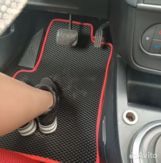 Автоковрики EVA 3D Peugeot с бортом полики Ева