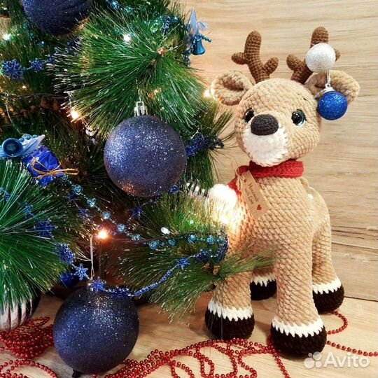 Олень ручная работа