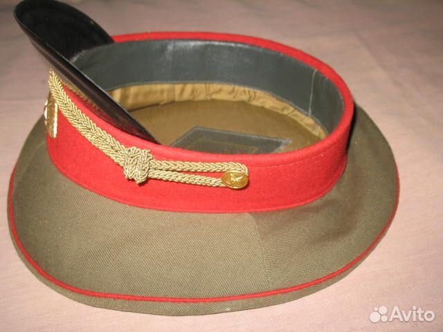 Фуражка мо СССР. Общевойсковая. Красный околыш
