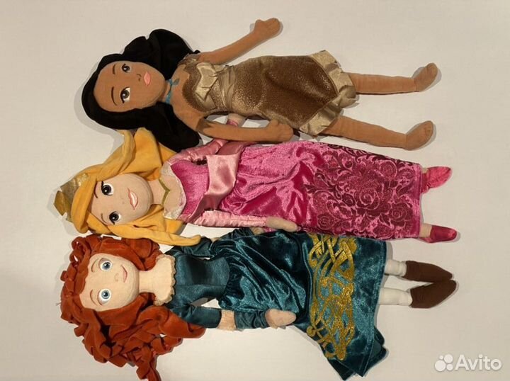 Куклы Принцессы Диснея мягкие игрушки Дисней