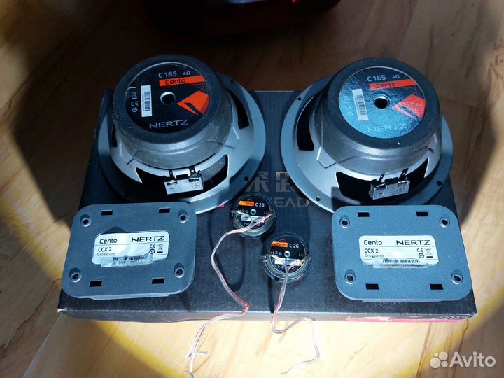 Динамики Hertz C165 Cento, C26 Cento