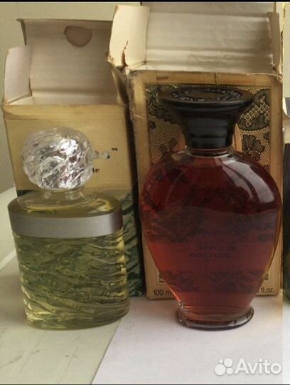 Винтажная парфюмерия eau de cologne Rochas femme