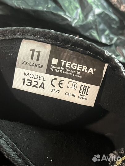 Краги сварочные жаростойкие перчатки Tigera