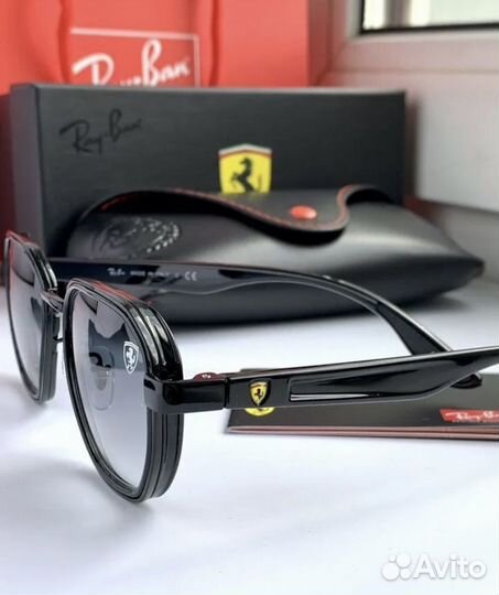 Солнцезащитные очки ray ban ferrari