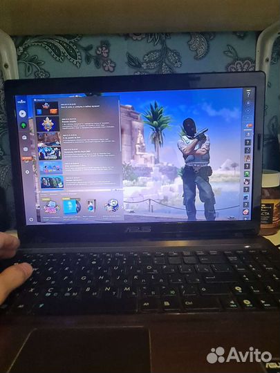 Игравой Ноутбук asus k56c 8 гб оз 2 гб видео