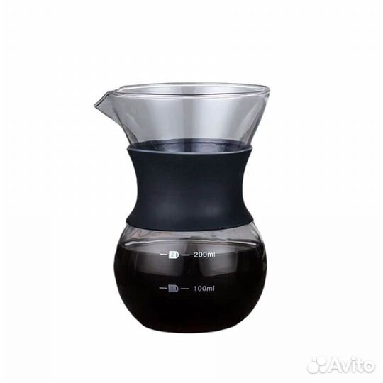 Кофейник стеклянный, 200 мл, 2206362
