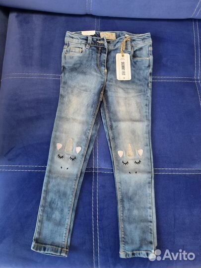 Новые джинсы Next на девочку 122,116,110 Mango 140