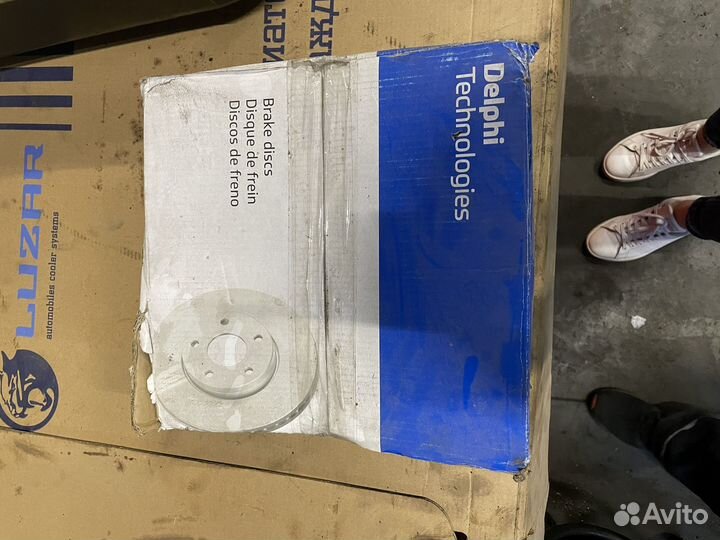 Тормозные диски ford focus 2/3, volvo