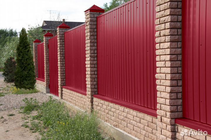 Забор из профлиста без посредников