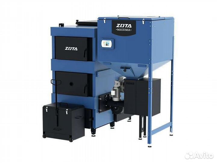 Котел твердотопливный автоматический Maxima Zota