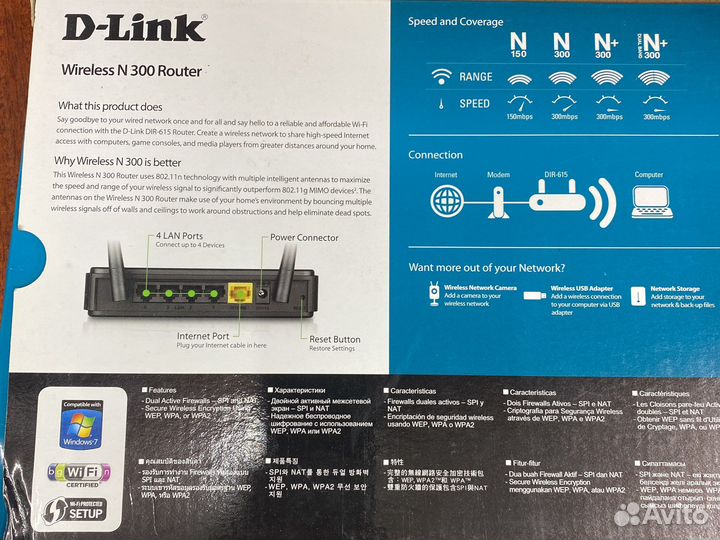 Wifi роутер D-Link