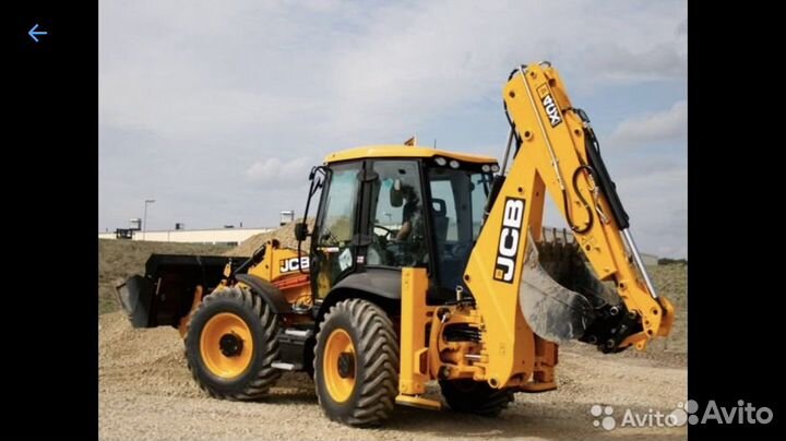 Услуги экскаватора погрузчика jcb