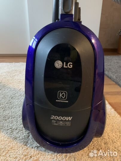 Пылесос LG VK76R03HY kompressor