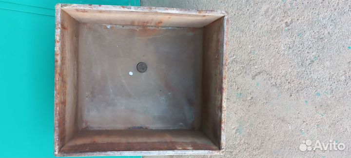 Емкость - раковина СССР, нерж. сталь для мойки